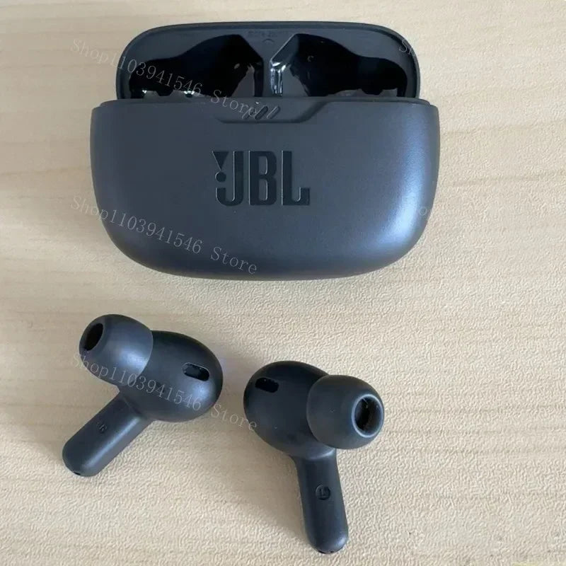 JBL WAVE 200TWS Fones de Ouvido Verdadeiramente Sem Fio JBL W200 tws Fones de Ouvido Bluetooth 5.0 Fones de Ouvido Esportivos com Microfone Versão HK
