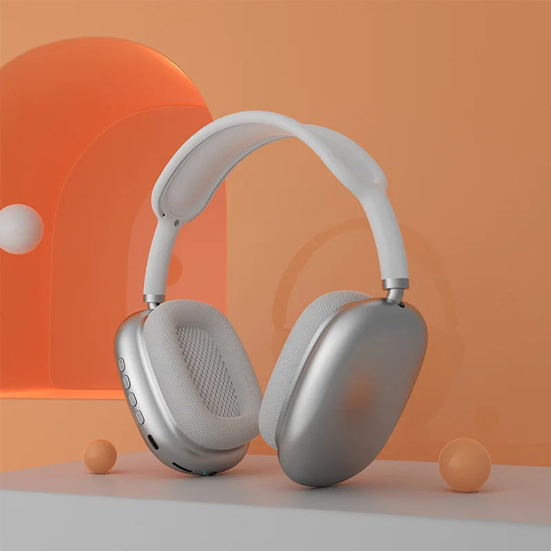 Fone de Ouvido Sem Fio Bluetooth P9 para Esportes ao Ar Livre, Gaming, Fones de Ouvido Sem Fio com Microfone, Cancelamento de Ruído, Fones de Ouvido Bluetooth
