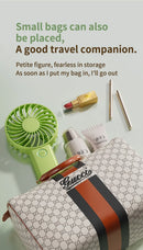 Ventilador Mini Portátil USB para Uso Externo, Ventilador de Mão com Suporte para Telefone de Mesa, 3 Ajustes de Ventos, Longa Vida Útil, Ventilador Mini Multifuncional