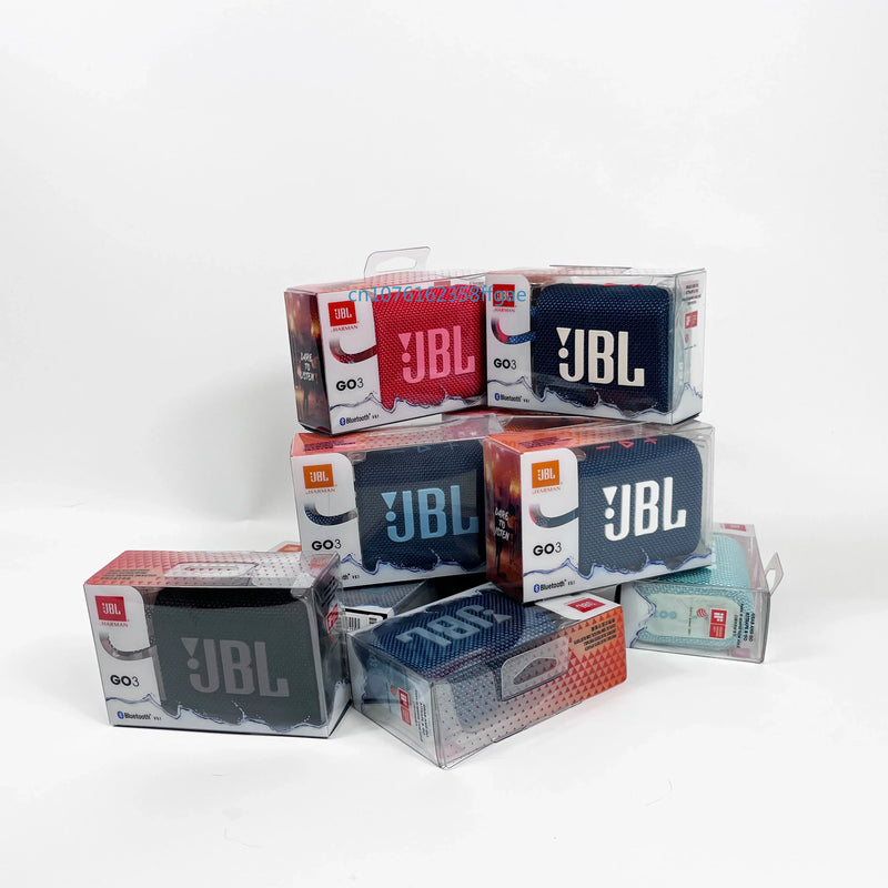 Caixa de Som Bluetooth Sem Fio Original JBL GO 3, Portátil, à Prova d'Água, Caixas de Som para Exterior, Alto Falante de Esportes com Graves para festas JBL GO3