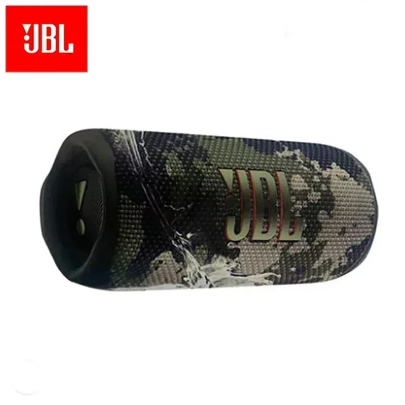Caixa de Som Bluetooth JBL FLIP6 Portátil IPX7 À Prova D'água e Poeira HiFi Estéreo com Baixo de Alta Qualidade