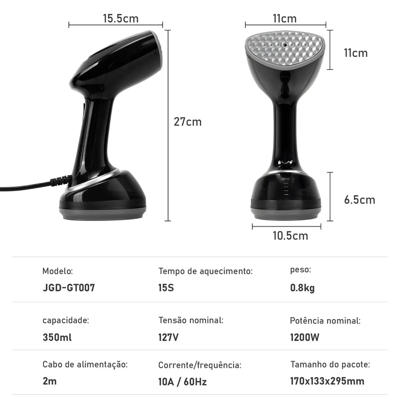 Ferro de passar, Ferro de passar roupas, Ferro portátil, Passar roupas, Ferro de passar a vapor, Do Brasil