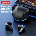 Fones de Ouvido Gaming Lenovo GM2 Pro Bluetooth 5.3 Headset Esportivo com Modo Duplo, Chamada HD, Redução de Ruído e Microfone para iPhone 2024