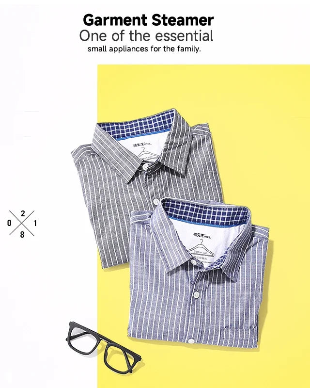 Nova Placa de Ferro de Roupa Portátil para Roupas - Mini Máquina de Passar, Ferro de Vapor Portátil, Eletrodoméstico de Vapor para Vestuário