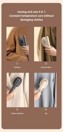 Máquina de Passar Roupas Portátil e Suspensa Usb Ferro Elétrico Conveniente para Casa e Viagem Mini Máquina de Passar Roupas Ferramenta para Remoção de Rugas