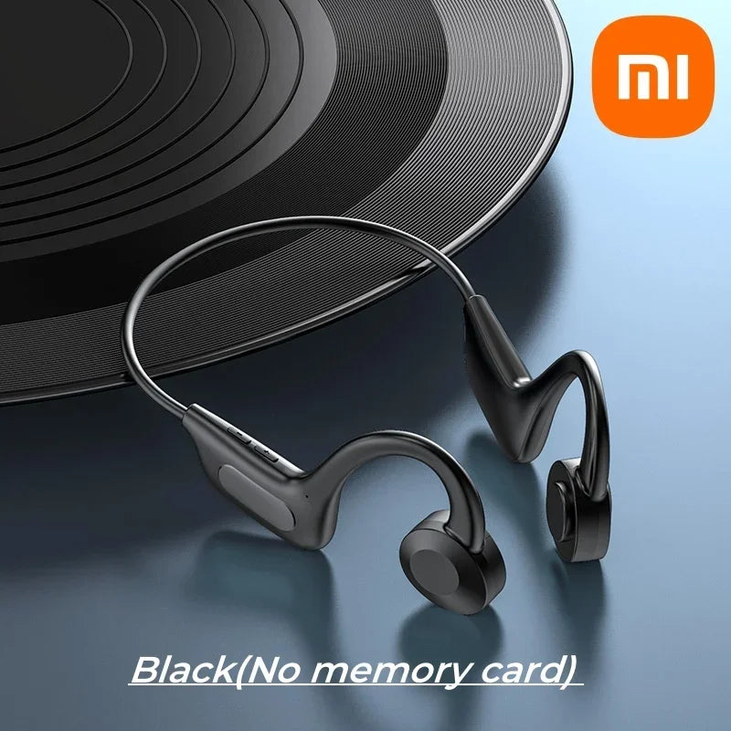 Fones de Ouvido para Natação Xiaomi com Condução Óssea Bluetooth 5.4 IPX8 À Prova d'Água Não Intra-auricular Sem Fio Plugável para Esportes Novos