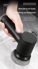 Escova de Limpeza Elétrica Sem Fio Xiaomi 6 em 1 de Alta Potência para Cozinha, Casa, Multiuso, Cabeça Substituta para Vaso Sanitário, Escova de Limpeza Portátil