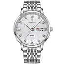 POEDAGAR Marca de Luxo Homem Relógio À Prova D 'Água Luminoso