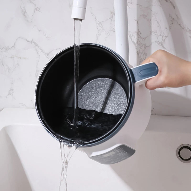 Mini Panela de Arroz Elétrica Inteligente Automática de Camada Simples e Dupla para Cozinhar em Casa para 1-2 Pessoas MultiPanela Panela de Arroz a Vapor