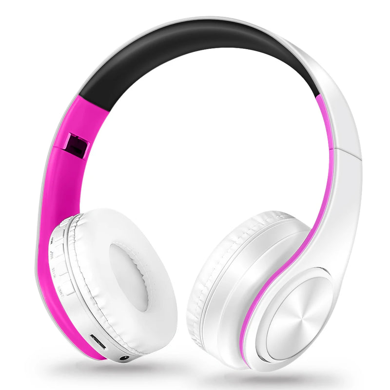 Fones de Ouvido Sem Fio Bluetooth Estéreo Masculinos com Microfone Embutido e Conector de 3,5 mm para Xiaomi Samsung iPhone
