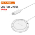 Carregador Sem Fio Magnético, Base de Carregamento Rápido para iPhone 16 15 14 13 12 Pro Max Airpods, Estação de Dock para Carregadores USB PD A