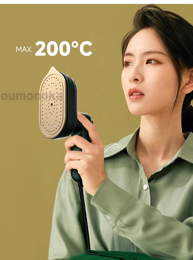 Ferro a Vapor Portátil para Roupas, Limpador a Vapor Elétrico para Casa, Removedor de Ácaros, Gerador de Vapor para Roupas