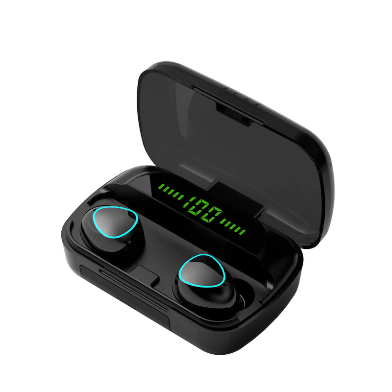 Fone de ouvido sem fio M10 de nova chegada, headset de alta qualidade, som perfeito, fones de ouvido para esportes, jogos e música, fone BT com power bank.