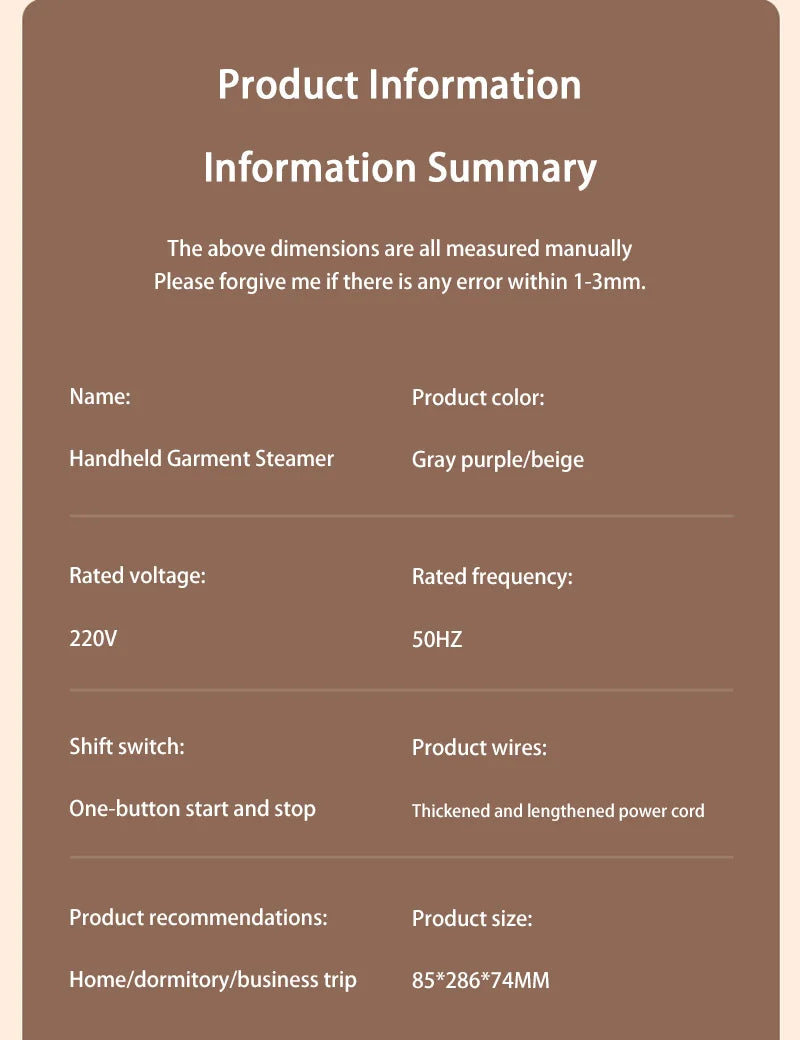 Máquina de Passar Roupas Portátil e Suspensa Usb Ferro Elétrico Conveniente para Casa e Viagem Mini Máquina de Passar Roupas Ferramenta para Remoção de Rugas