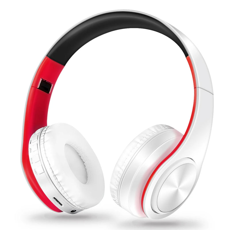 Fones de Ouvido Sem Fio Bluetooth Estéreo Masculinos com Microfone Embutido e Conector de 3,5 mm para Xiaomi Samsung iPhone