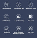 Ferro de Passar Roupas a Vapor Dobrável 1600W para Viagem, Vaporizador Portátil de Roupas com Múltiplo Uso 110V-240V, 3 Níveis de Vapor Rápido