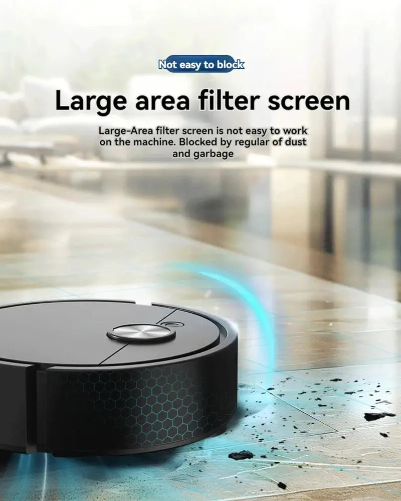 Robô de Limpeza Inteligente Xiaomi Mini Mop Doméstico com Aspiração e Varrição Integradas, Limpador Automático de Pó