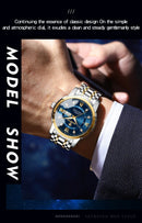 Relógio de Mergulho de Luxo para Homens 2025, 30ATM à Prova d'Água, Relógio com Data, Relógios Esportivos Masculinos, Relógio de Pulso Quartz Masculino