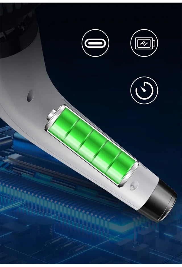 Escova Giratória Sem Fio para Uso Doméstico, Gadgets de Cozinha, Escovas de Cabelo, Vassoura para Banheiro, Mop para Vaso Sanitário, Escova de Limpeza Elétrica Multifuncional