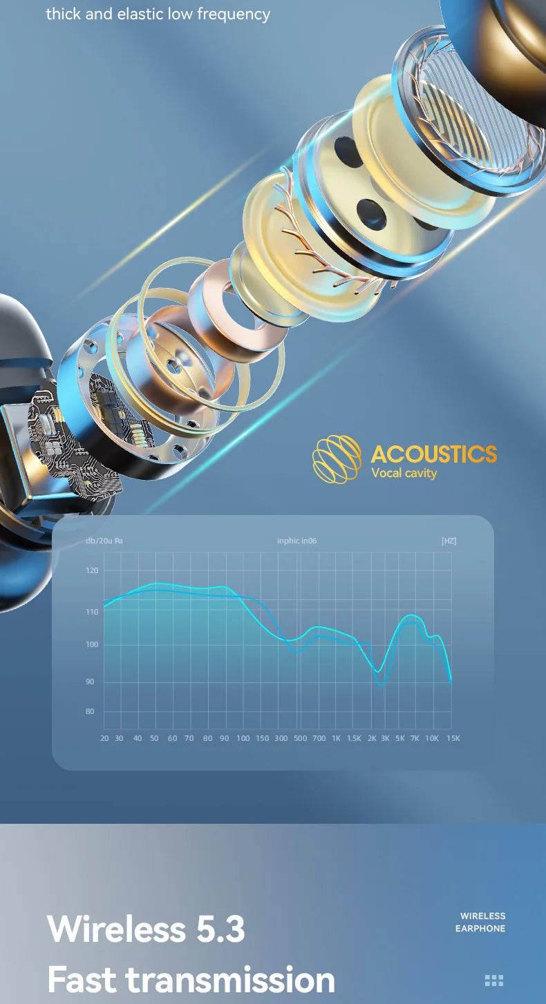 Fones de ouvido sem fio M47 originais Bluetooth, fones de ouvido de carregamento, fones de condução óssea, esportivos com microfone grátis