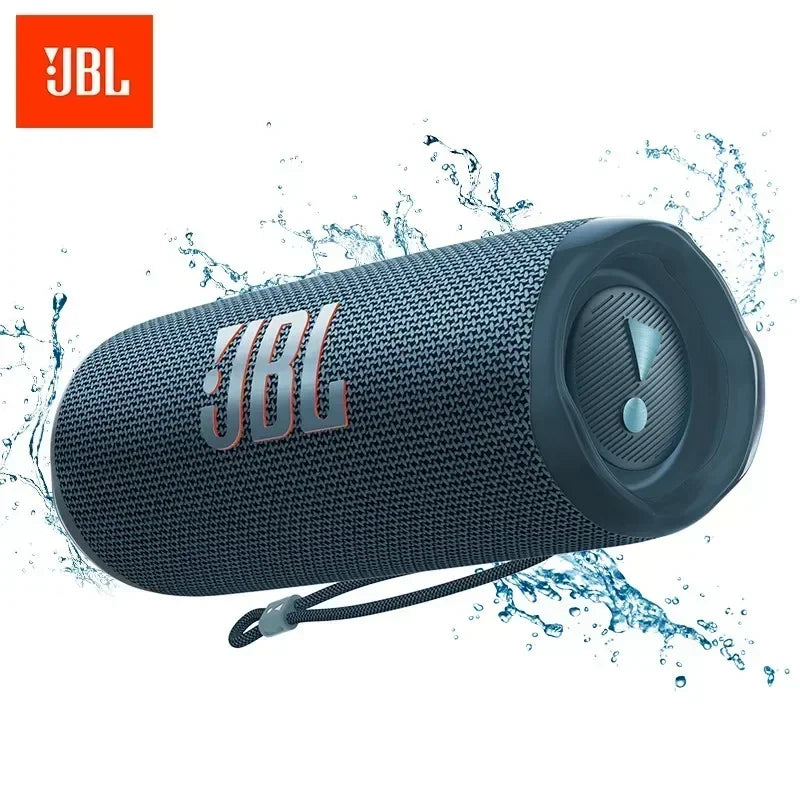 Caixa de Som Bluetooth JBL FLIP6 Portátil IPX7 À Prova D'água e Poeira HiFi Estéreo com Baixo de Alta Qualidade