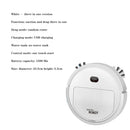 Novo Aspirador de Pó Robot Aspirador de Mopa 3 em 1 Inteligente Sem Fio 1500Pa Limpeza ao Arrastar Varre o Chão para Limpeza em Casa ou Escritório