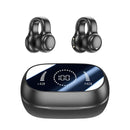 Fones de ouvido sem fio M47 originais Bluetooth, fones de ouvido de carregamento, fones de condução óssea, esportivos com microfone grátis